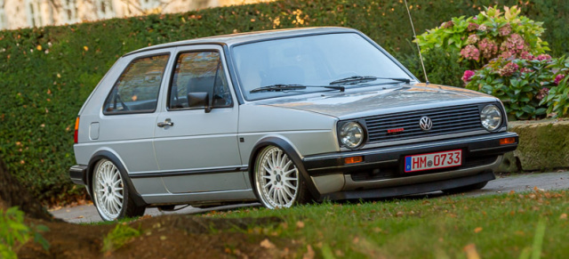 Immer wieder Icke: 1983er VW Golf 2 kommt dezent, tief und laut