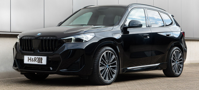 Plug in Upgrade: Der BMW X1 25e / 30e mit H&R Tieferlegungsfedern ab Modelljahr 2024