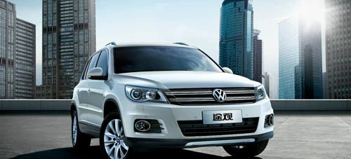 VW zeigt Tiguan Facelift auf Guangzhou Auto Show: Dezente Änderungen sollen den kompakte SUV attraktiver machen