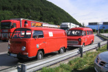 "Mein Luftgekühlter!" - der zehnte Beitrag: die VW T2a Feuerwehr ist da!: VW Bulli T2a: Wer wollte als Kind nicht Feuerwehrmann werden? Mario Runkel hat zumindest einen Feuerwehr-Bus!