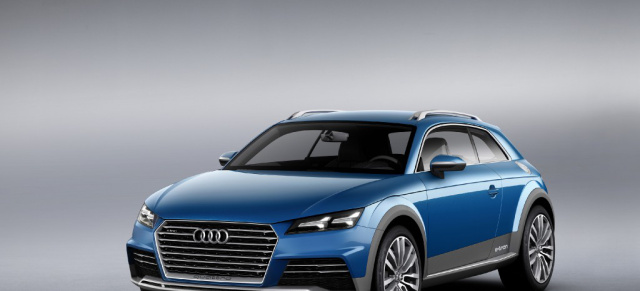 NAIAS 2014: Die Studie Audi allroad shooting brake : Was bin ich? Q2 oder doch ein TT Shooting brake