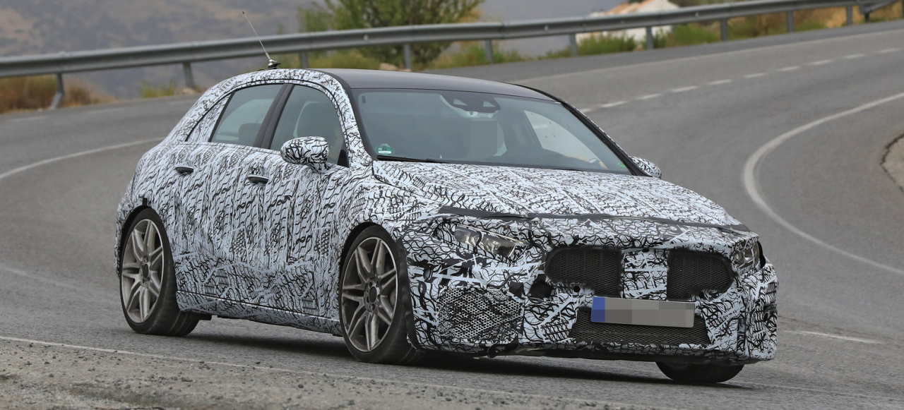 Mercedes Erlkonig Erwischt 2018er Amg A Klasse Hier Fahrt Der Neue A50 Amg Mit 500 Ps Vau Max Inside Vau Max Das Kostenlose Performance Magazin