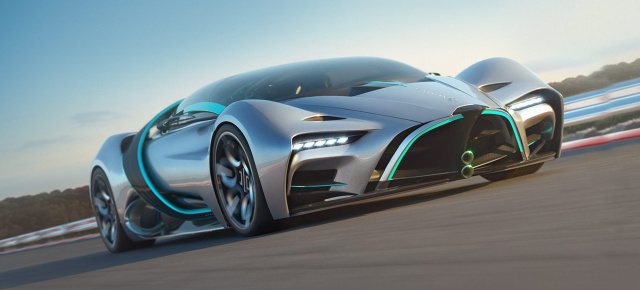 Beeindruckende Weltpremiere: Hyperion XP-1: Hypercar mit Brennstoffzelle