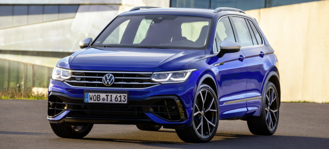 Bestellfreigabe: Der neue VW Tiguan R kann ab sofort bestellt werden