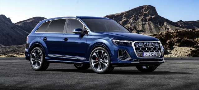 Die Optik macht den Unterschied: 2024er Audi Q7 & SQ7 – Das ändert sich mit der Modellpflege