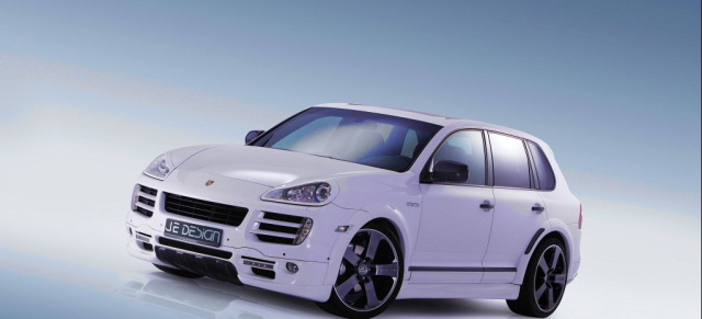 Cayenne Diesel wird zum PROGRESSOR: Tuning: JE Design macht sich am neuen Porsche Cayenne Diesel zu schaffen