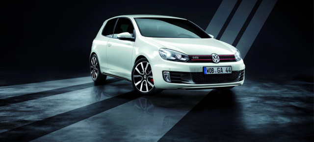 Volkswagen wird zwei Golf VI GTI-Sondermodelle am Wörthersee 2010 zeigen: Golf GTI adidas  limitiertes Exklusivmodell & Golf GTI Excessive  Studie mit Motorsportoptik