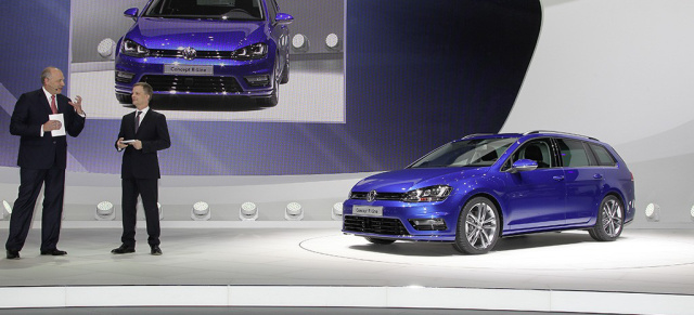 VW Golf 7 Variant R-Line Concept: Bekommen Kombi-Fans endlich auch mehr Sportlichkeit?