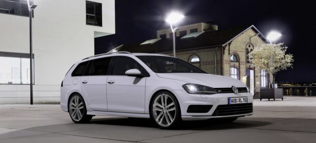 R-Line Ausstattung für Scirocco & Golf Variant: Jetzt wird auch der Golf Variant und Scirocco sportlicher