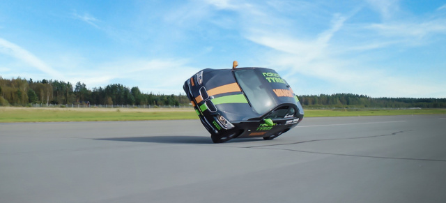 Mit Nokian-Reifen in Schräglage: Das schnellste Auto auf zwei Rädern