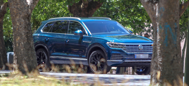 Völlig nackt abgelichtet - Vorpremiere im Netz: Erste Bilder des neuen VW Touareg III (2018)