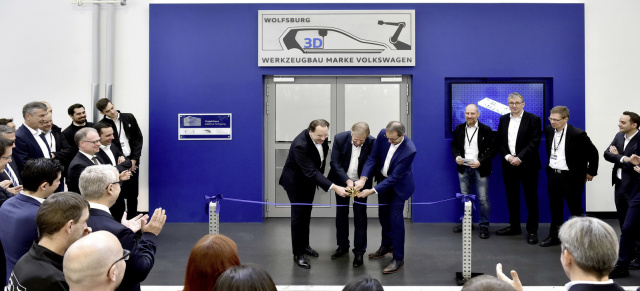 Mehr Möglichkeiten: Volkswagen nimmt neues 3D-Druck-Zentrum in Betrieb