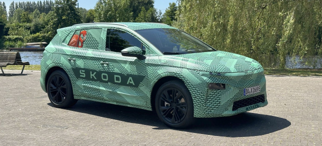 Undercover – Elektrischer „Karoq“ Video-Check: Neuer 2025er Skoda Elroq im ersten Fahrbericht