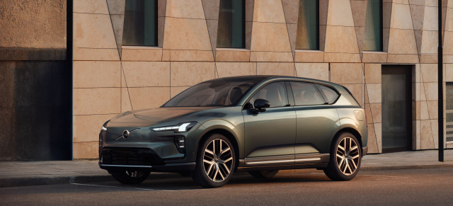 Mit bis zu 680 PS, 800-Volt-Technik und 340 km Ladeboost in 10 Minuten greift der Volvo EX60 die elektrische Mittelklasse an: Der neue Angstgegner für VW ID.4 und Tiguan? Volvo EX60 (2026): 810 km Reichweite