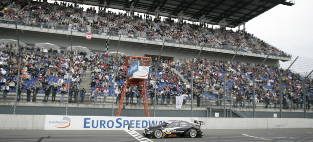 Audi baut Meisterschaftsführung in DTM aus: Tabellenführer Timo Scheider am EuroSpeedway Zweiter