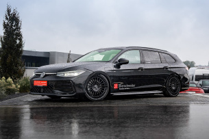 Runter und fertig: Brandneuer 2024er VW Passat B9 R-Line in gepfeffertem Tiefenrausch