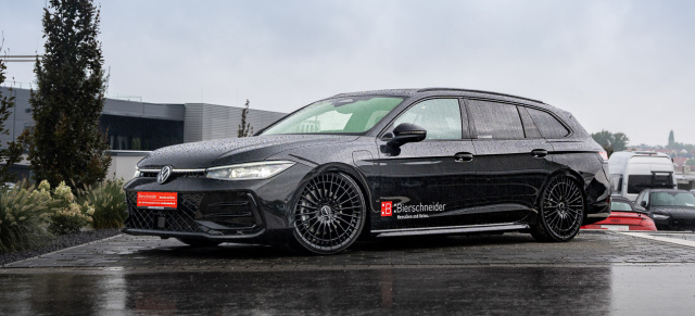 Runter und fertig: Brandneuer 2024er VW Passat B9 R-Line in gepfeffertem Tiefenrausch