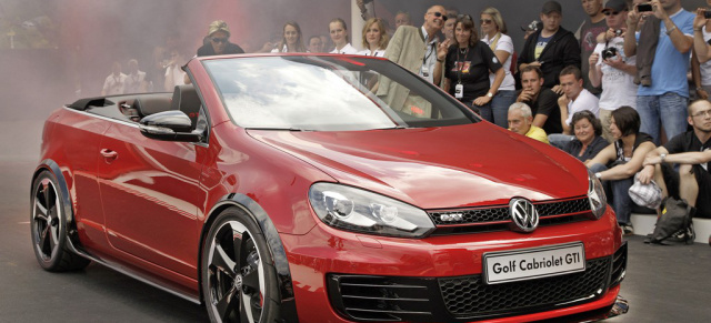 Video 3 ist online: Volkswagen zeigt GTI und Golf R Cabrio beim GTI-Treffen am Wörthersee 2011: Die Tuning-Party steigt nur noch in Reifnitz, tote Hose um den See