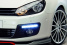 LED-Tagfahrlicht  von VW-Zubehör für VW Polo 6R und Golf 6: Nachrüstlösung von VW: LED-Tagfahrleuchten von Volkswagen Zubehör