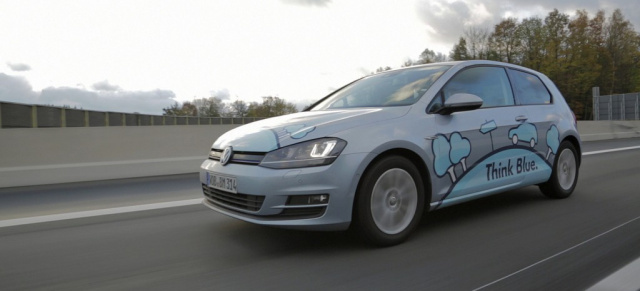 1602 km mit einer Tankfüllung: Neuer Rekord für den Golf 7 BlueMotion: Der Golf TDI BlueMotion schafft erstmals 2,92 Liter Verbrauch