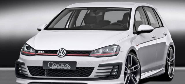 VW Golf 7 GTI Tuning  muss das wirklich sein?: Charakterlos? Fragwürdiges Body-Kit für Golf 7 GTI und GTD von Caractere