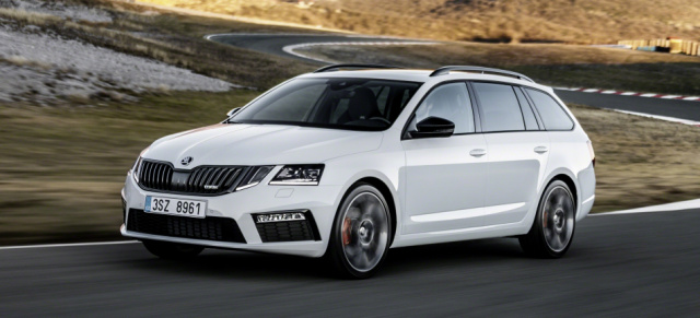 Octavia Facelift im Doppelpack: Der neue Octavia RS und Scout (2017)