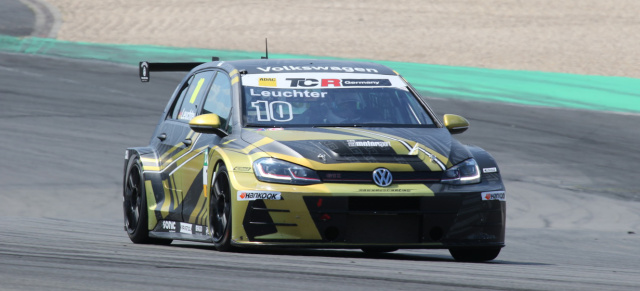 Der Golf GTI in der ADAC TCR Germany auf dem Nürburgring: Podestplatz für GTI-Pilot Benny Leuchter!