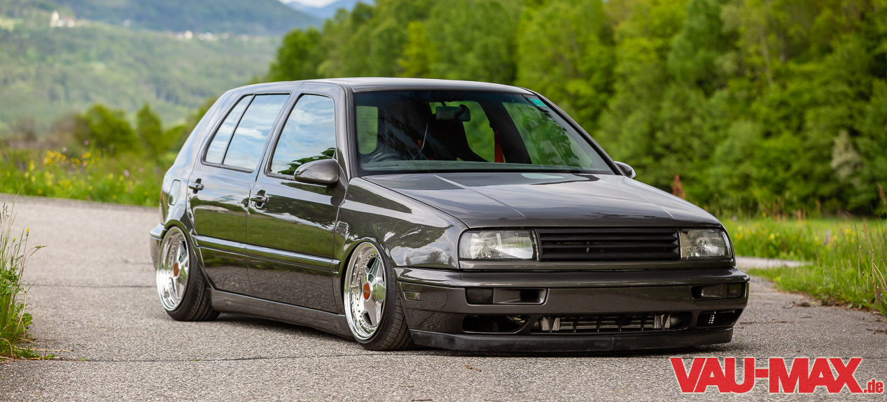 Konzeptfahrzeug: VW Golf 3 GTI „Ex-Colour-Concept“ mit Tiefgang, Turbo ...