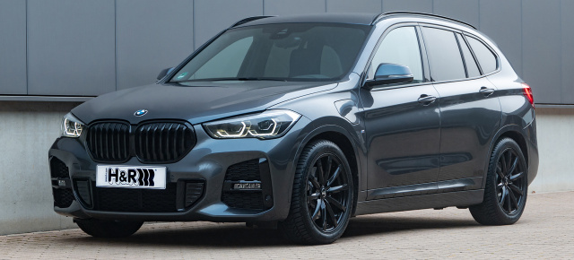 BMW Marken-DNA zur Nachrüstung: H&R Sportfedern für den BMW X1 (Typ F1X)