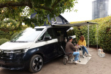Camping trifft Luxus: Neue Übernachtungsmöglichkeit im Volkswagen California in Wolfsburg: 5-Sterne-Camping in der Autostadt