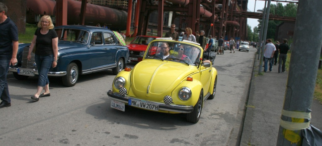 So wars: Oldtimertreff Zollverein, Essen, 5. Juni: Meet & Greet beim Oldtimer-Event auf der Kokerei