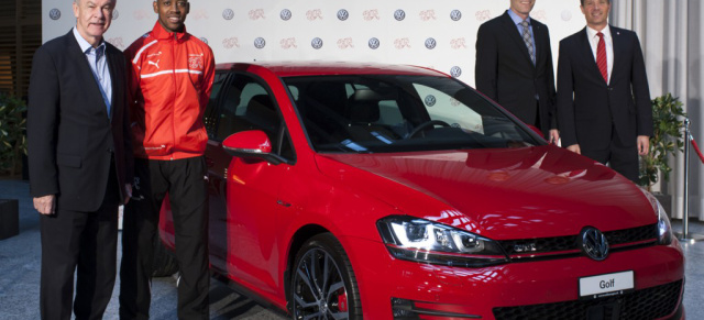 VW wird Sponsor der Schweizer Fußball-Nationalmannschaft: Volkswagen ist bis 2016 offizieller Partner der Schweizer Fussball-Nationalteams und Akademien