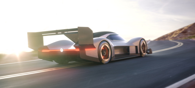 Volkswagen präsentiert den Mega-Racer für das krasseste Bergrennen: Mit dem I.D. R will Volkswagen den Pikes Peak bezwingen!