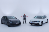 #DeutschlandAchter  - Sitzprobe im neuen Plug-in-Hybrid und Diesel: Videovorstellung – VW Golf 8 GTD und GTE (2020)