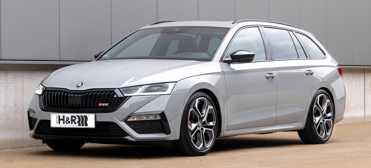 Allrad-Update: H&R Sportfedern für den Skoda Octavia RS 4WD - Tuning ...