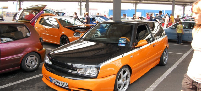 Heute ist Schwab VW Tuning Day in Neuss:  49 Pokale und ein überdachtes Show-Gelände!!!: VW Treffen: Interview mit der Treffen-Macherin Jutta Schwab-Meier, die zugleich Geschäftsführerin des örtlichen VW Autohauses ist.
