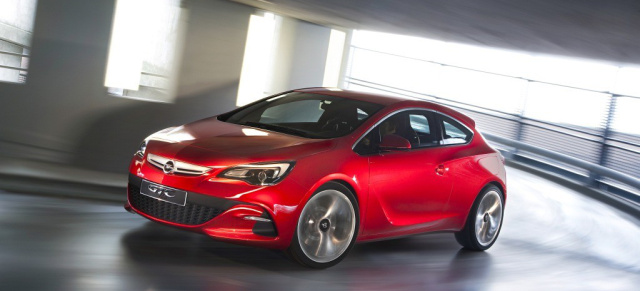 Der neue Opel Astra GTC feiert Premiere in Paris: Na bitte, geht doch  endlich ein Opel vor dem sich VW wieder in Acht nehmen muss