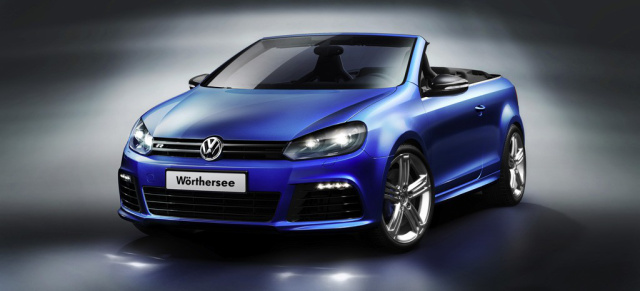 Mehr Fahrspaß mit den Top-Versionen des neuen Golf Cabrios: Volkswagen GTI und Golf R Cabrio Detail