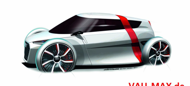 Schöne neue Zukunft?  Der 1+1 Sitzer aus Ingolstadt Audi urban concept: Audi zeigt einen Vorgeschmack auf das Fahrzeug der Zukunft