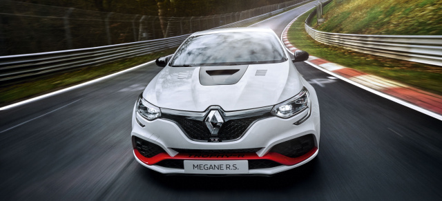 Neuer Rundenrekord auf der Nordschleife: Keiner ist schneller als der Renault Mégane R.S. Trophy-R