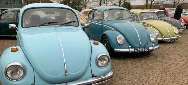 Bilder vom ersten luftgekühlten VW-Treffen 2020: Kever Winterfestijn in Rosmalen