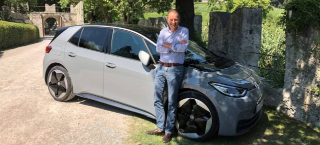 Sommerurlaub im e-Auto oder PR-Trick?: VW-Boss Dr. Herbert Diess auf ID.3-Tour nach Italien