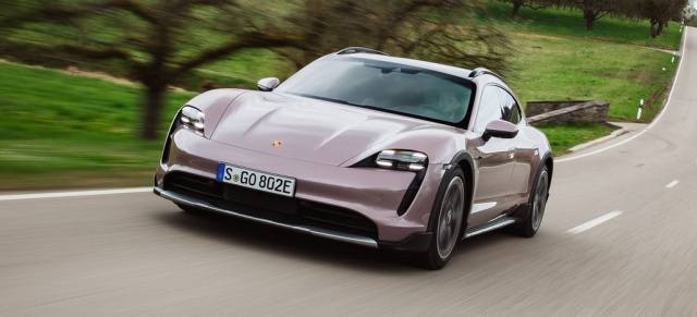 Der neue Porsche Taycan 4 Cross Turismo schon gefahren: "Basis"-Elektro-Porsche - reichen auch 300 PS weniger?