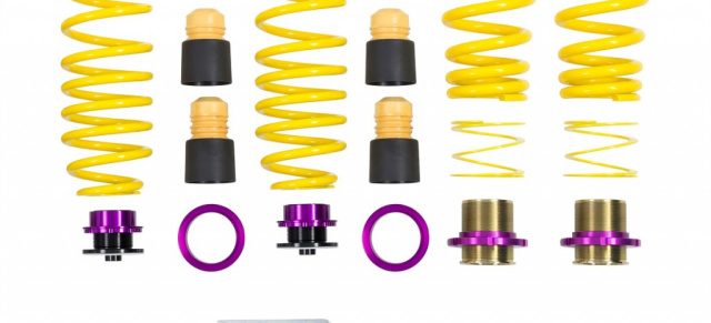 Höhenverstellbare KW-Federsätze für den Audi RS5 und aktuellen A6 Modell 4G: Speziell für Fahrzeuge mit elektronischem Dämpferregelsystem