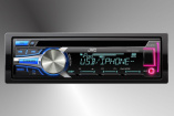 Neue USB/CD-Receiver KD-R751 & KD-R651 von JVC: Mit frontseitigem USB/AUX-Eingang, neuem rauscharmen RDS-Tuner, iPod/iPhone-kompatibel und Bluetooth-ready