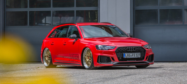 CarPorn-Video online! 48 Stunden: 2018er Audi RS4 B9 in Rekordzeit verfeinert