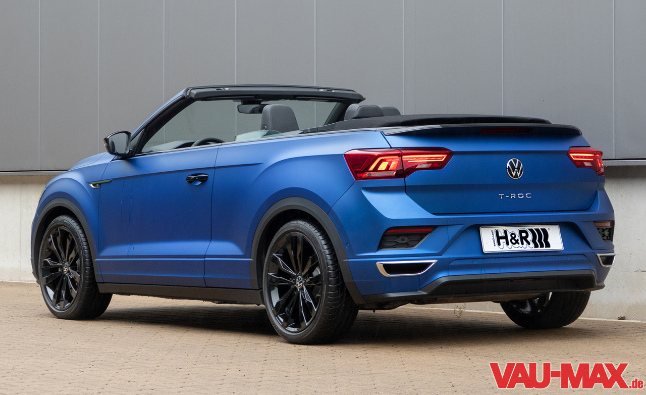 Wolfsburg Open mit dem gewissen Extra: H&R Sportfedern für das VW T-Roc ...
