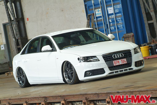 2008er Audi A4 Tuning Tiefenrausch: Der Audi A4 B8 landet auf dem Boden der  Tatsachen - Tuning - VAU-MAX - Das kostenlose Performance-Magazin