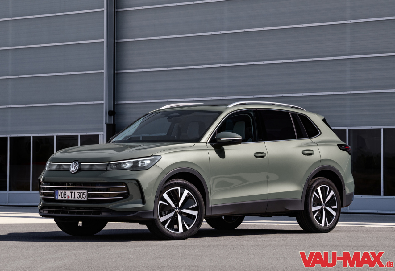2024er VW Tiguan bestellbar Das kostet das beliebte Volkswagen SUV