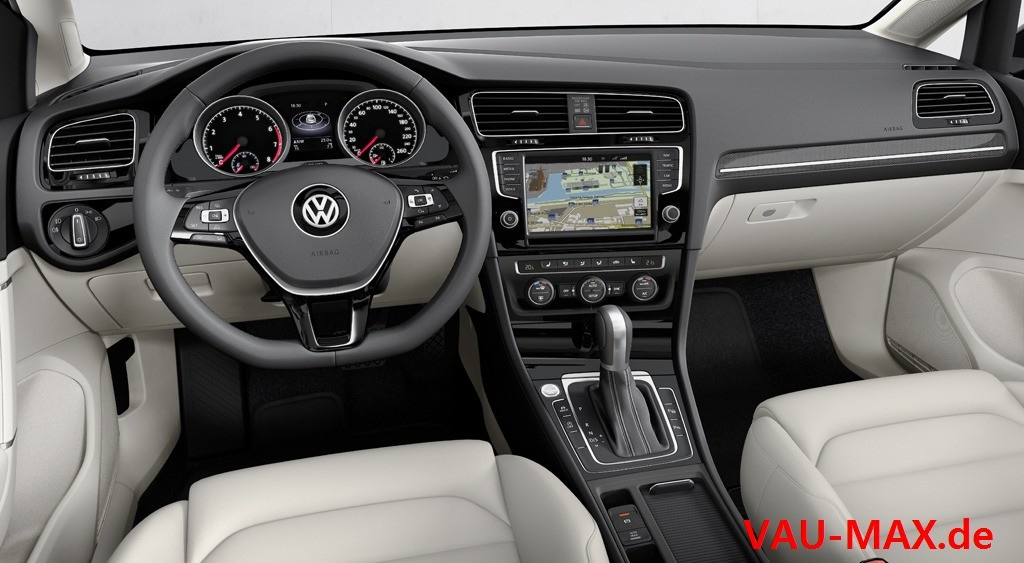 Der neue Golf 7 ist schon bestellbar Das Basismodell mit 85 PS und Trendline Ausstattung kostet